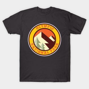 Olympic National Park Retro T-Shirt